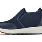 CALTO - J1435  - 3.3 Inches Taller (Dark Blue) - Casual Chunky Sole Sneaker Loafers
