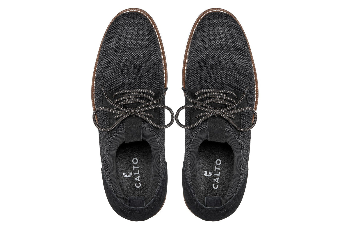 CALTO - J1504 - 3.2 Inches Taller (Charcoal Grey)