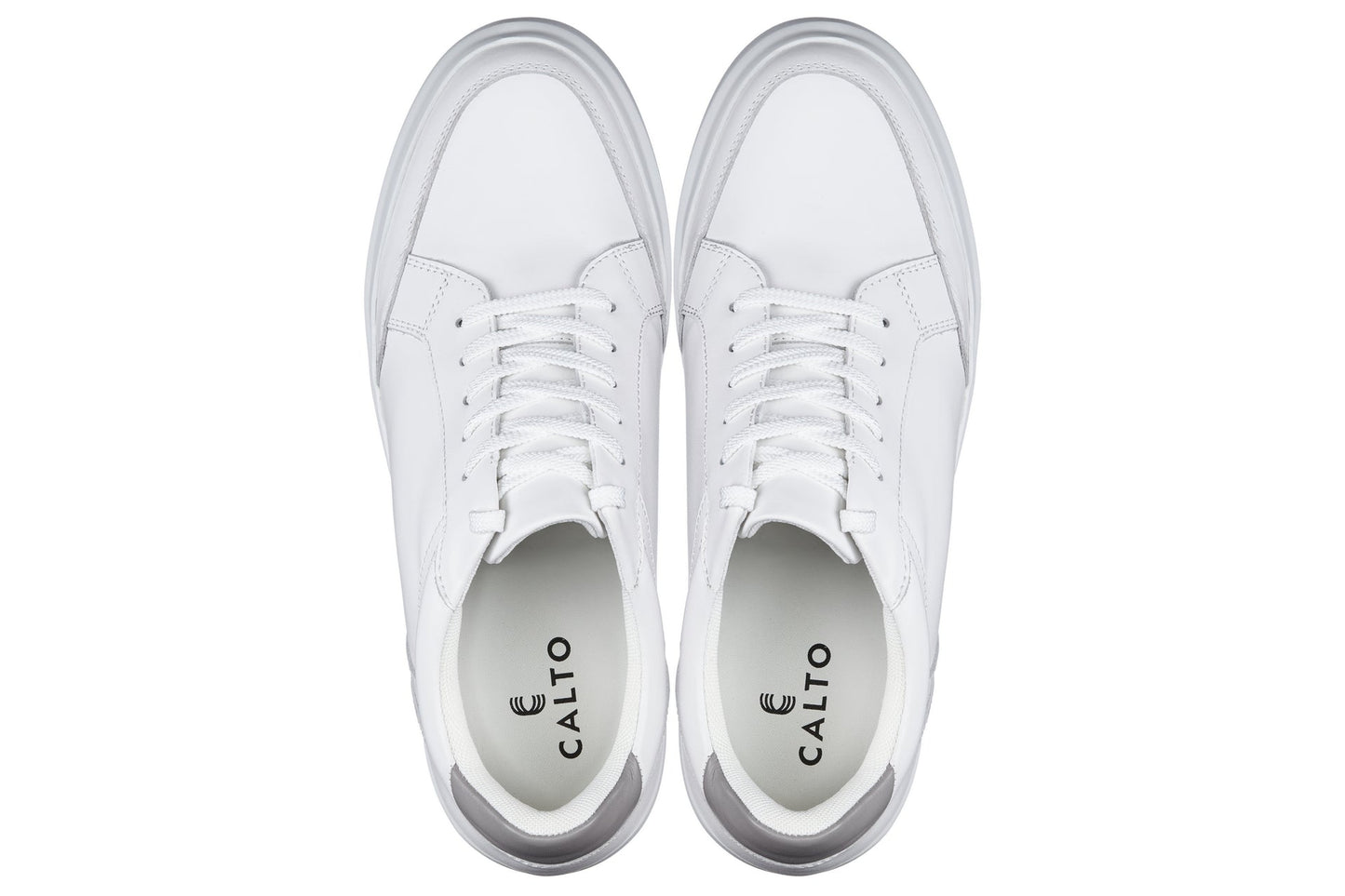 CALTO - J1561 - 2.6 Inches Taller (White/Grey)
