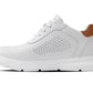 CALTO - J1581  - 2.6 Inches Taller (White) - Lightweight Casual Walkers