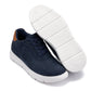 CALTO - J1582  - 2.6 Inches Taller (Navy) - Lightweight Casual Walkers