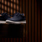 CALTO - J1582  - 2.6 Inches Taller (Navy) - Lightweight Casual Walkers
