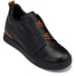 CALTO - J1931  - 2.6 Inches Taller (Black/Black Sole) - Slip-On Snoafers