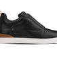 CALTO - J1932  - 2.6 Inches Taller (Black/White Sole) - Slip-On Snoafers
