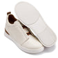 CALTO - J1933  - 2.6 Inches Taller (Off-White) - Slip-On  Snoafers
