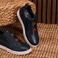 CALTO - J1934  - 2.6 Inches Taller (Navy) - Slip-On Snoafers