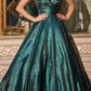 Cinderella Divine J822 A-Line Organza Off the Shoulder Ball Gown