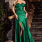 Ladivine J880 Dress Off The Shoulder Fitted Gown