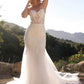 Nox Anabel JE1014L Long Applique Sleeveless Bridal Mermaid Dress
