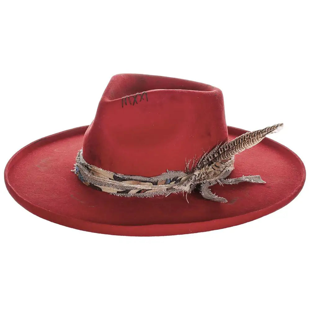 Justin Jolene - Sombrero Fedora de Ala Ancha para Mujer (Liquidación)