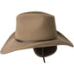 Bailey Joe Eder - Sombrero estilo Outback de fieltro de lana LiteFelt con orejeras