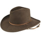 Bailey Joe Eder - Sombrero estilo Outback de fieltro de lana LiteFelt con orejeras