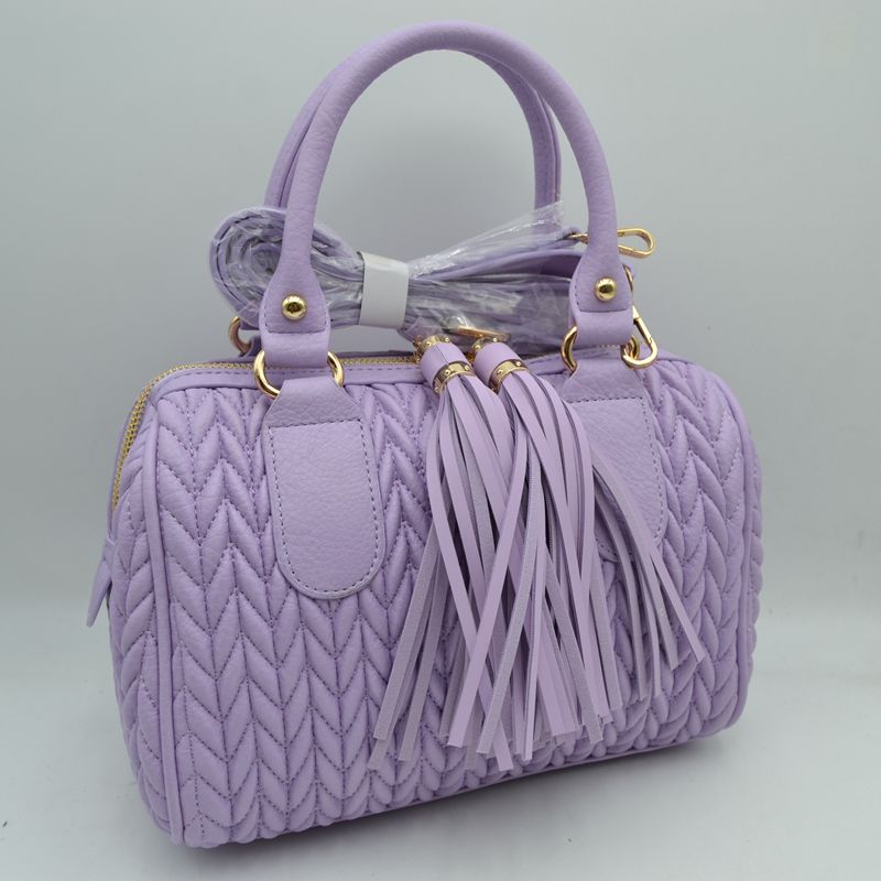Quilted Chevron Satchel Handbag | Textured Top-Handle Crossbody Purse