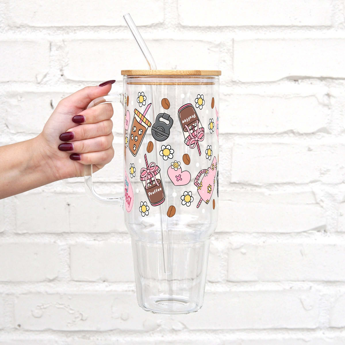 Jenna Bariatric Bestie x Sip-Sip Hooray! Collaboration Glass Cups