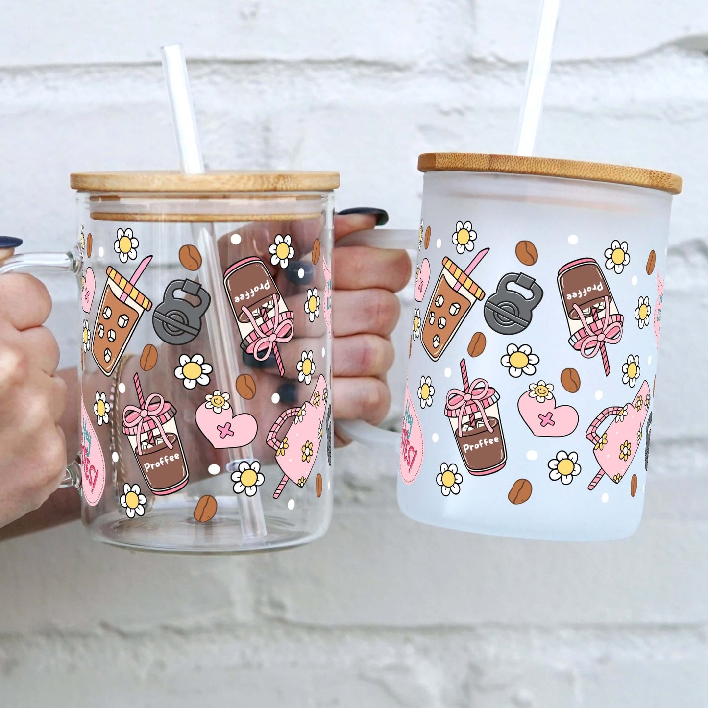 Jenna Bariatric Bestie x Sip-Sip Hooray! Collaboration Glass Cups