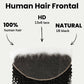 Jerry Curl 13x6 HD Lace Human Hair Frontal
