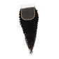 Jerry Curl 4x4 Transparent Lace Human Hair Closure