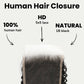 Cierre de encaje HD de cabello humano 5x5 Jerry Curl