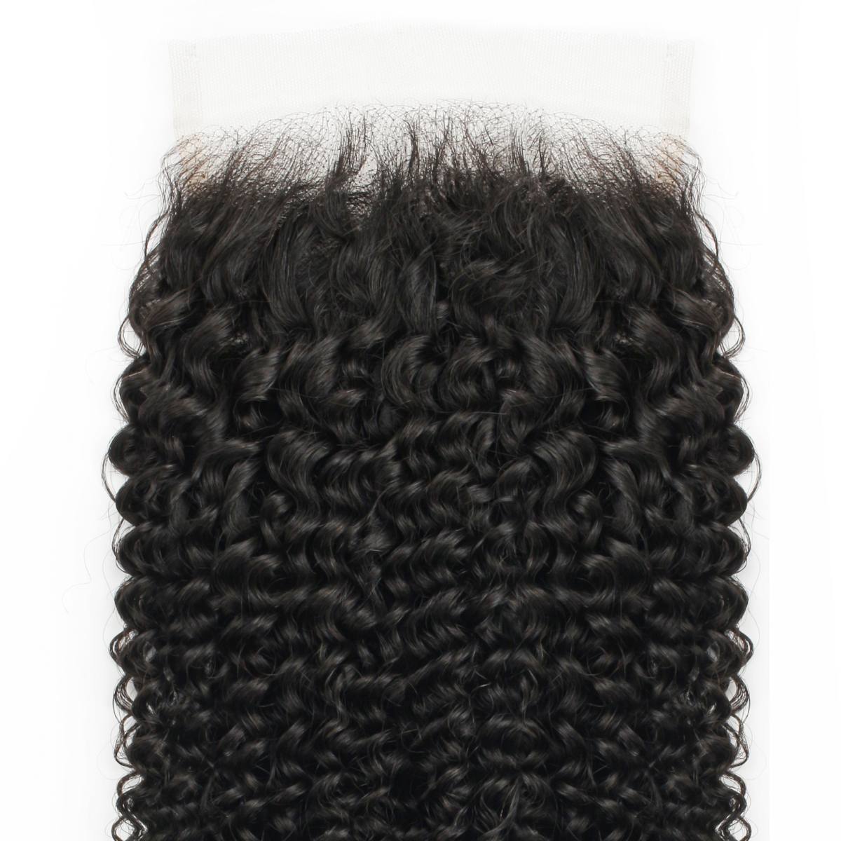 Cierre de encaje HD de cabello humano 5x5 Jerry Curl