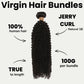 Extensiones de cabello 100% humano estilo Jerry Curl