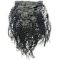 Extensiones de cabello 100% humano Jerry Curl de clip
