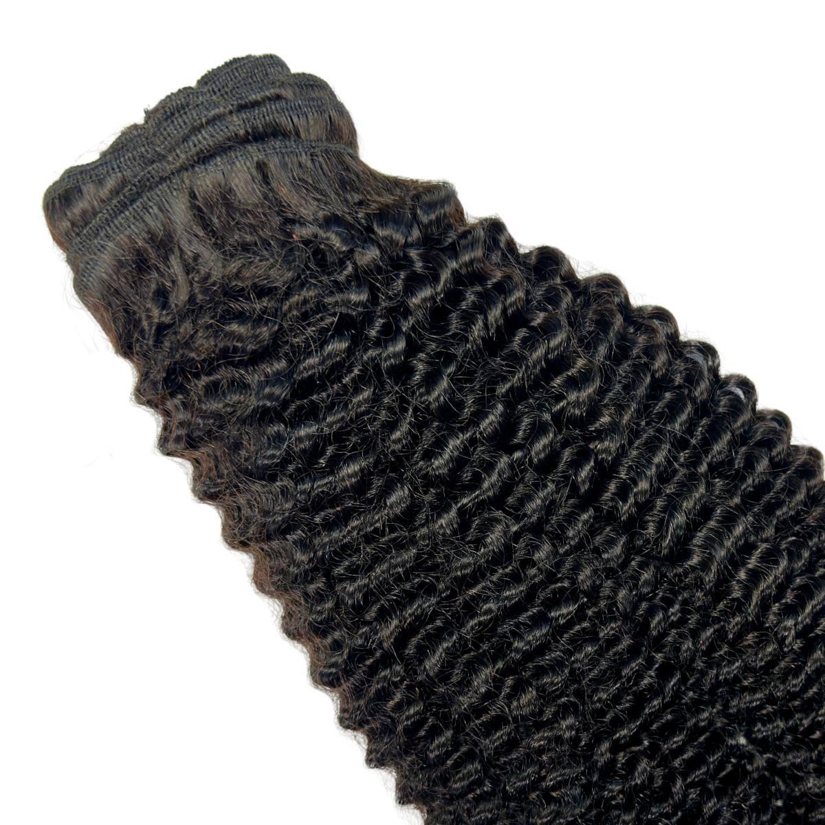 Extensiones de cabello 100% humano Jerry Curl de clip