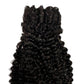 Extensión de coleta de cabello 100% humano Jerry Curl
