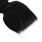 Jet Black Body Wave 6x6 HD Lace Human Hair Closure