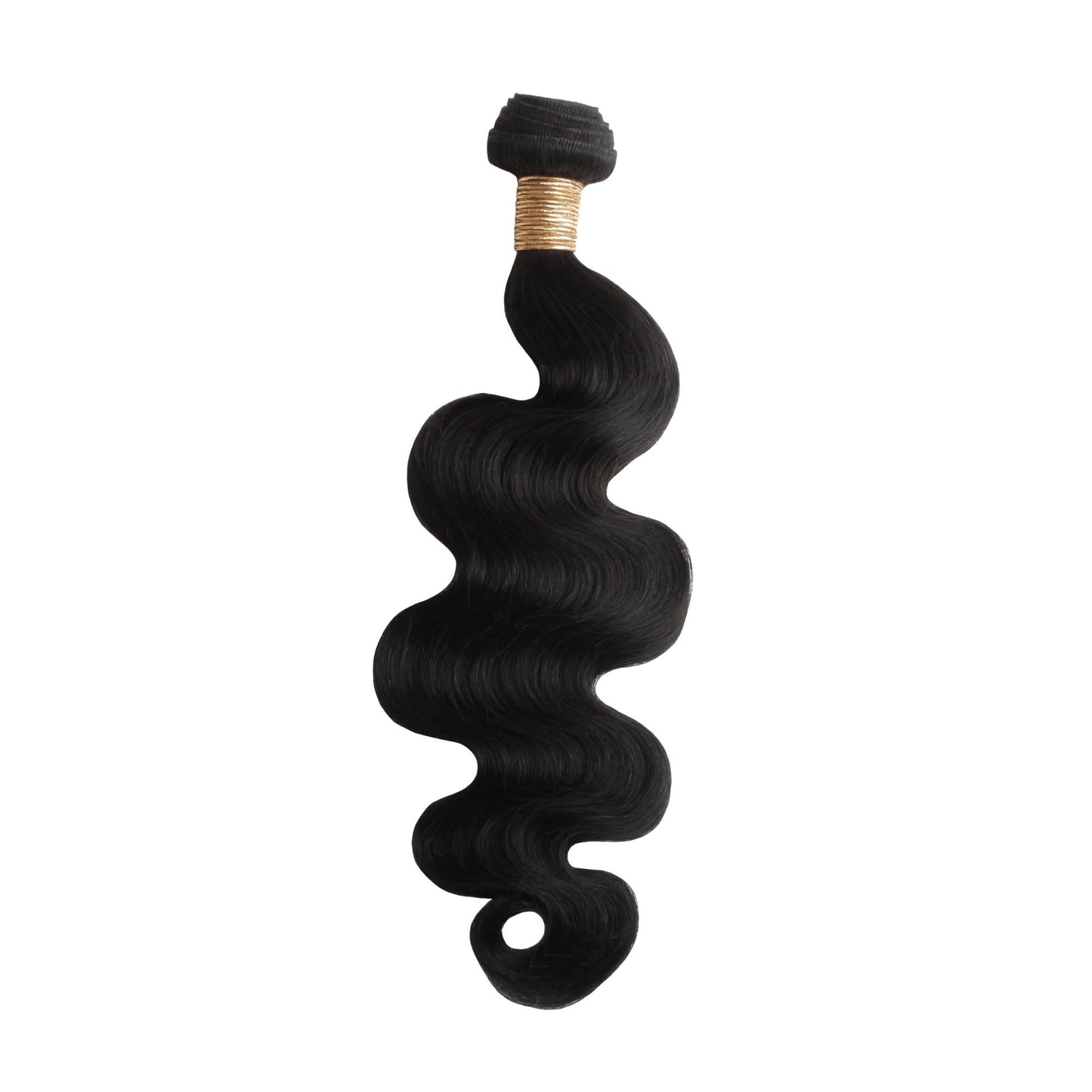 Extensiones de cabello humano 100% de onda corporal negro azabache