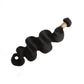 Extensiones de cabello humano 100% de onda corporal negro azabache