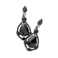 Crystal Rhinestone Teardrop Evening Earrings