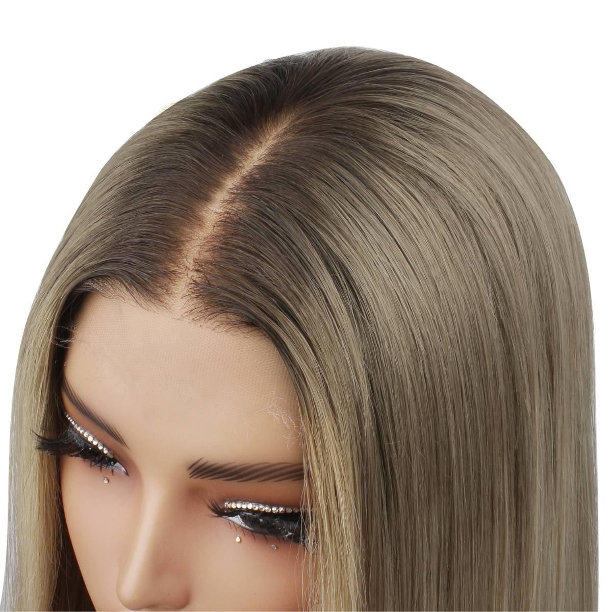 Peluca Cierre de Encaje HD 5x5 sin pegamento Jezebel Natural 100% Cabello Humano Teñido Profesionalmente