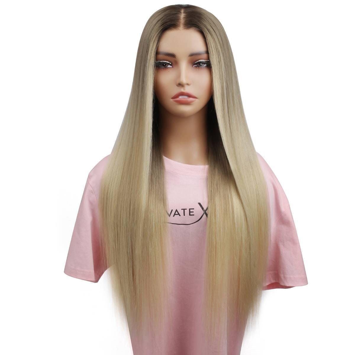 Peluca Cierre de Encaje HD 5x5 sin pegamento Jezebel Natural 100% Cabello Humano Teñido Profesionalmente