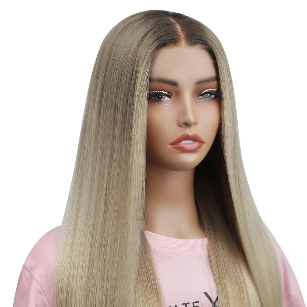 Peluca Cierre de Encaje HD 5x5 sin pegamento Jezebel Natural 100% Cabello Humano Teñido Profesionalmente