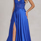 Nox Anabel K1121 Floor Length A-line Formal Gown with Pockets