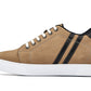 CALTO - K1551 - 2.8 Inches Taller (Nubuck Tan) - Lace Up Casual Sneakers