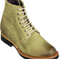 CALTO - K24402 - 3 Inches Taller (Olive) - Casual Zipper Boots
