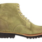 CALTO - K24402 - 3 Inches Taller (Olive) - Casual Zipper Boots