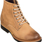 CALTO - K24403 - 3 Inches Taller (Brown) - Casual Zipper Boots