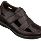 CALTO - K2662 - 3.2 Inches Taller (Dark Brown) - Casual Fisherman Sandal