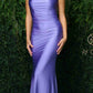 Vestido ajustado largo con tiras en la espalda K488 de Nox Anabel