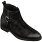TOTO - K92081 - 3 Inches Taller (Nubuck Black) - Chelsea Ankle Boots