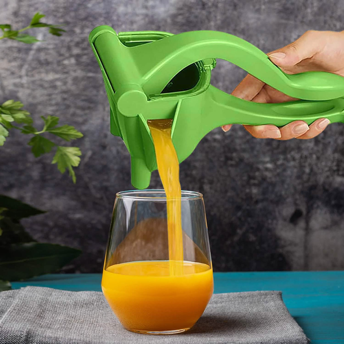 Portable Manual Press Juicer Extractor Squeezer Squash