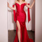 Vestido ajustado de elastano elástico con hombros descubiertos Ladivine KV1120