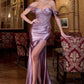 Ladivine KV1121 Dress Off the Shoulder Sweetheart Fitted Prom Gown