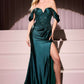 Ladivine KV1121 Dress Off the Shoulder Sweetheart Fitted Prom Gown