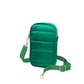 Glossy Puffer Rectangle Crossbody Bag