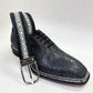 Maurice King II Custom Made Stingray Lace-Up Shoe - Grey