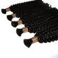 Cabello Para Trenzas Rizado Kinky 100% Humano a Granel