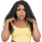 Kinky Curly 4x4 Transparent Lace 100% Human Hair Closure Wig